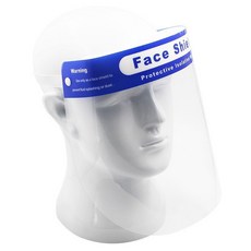 FS802 頭戴式防護面罩 MIT 台灣製造 安全透明防護罩, 1個, 簡易防飛沫面罩