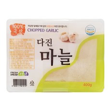 그린촌 다진마늘, 400g, 3개