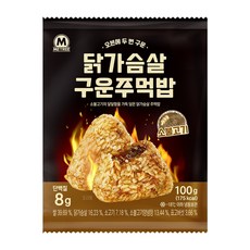 미트리 닭가슴살 구운 주먹밥 소불고기, 100g, 21개