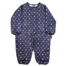 유아동 전신미술가운 일반형, 곤색회색별