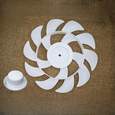 선풍기 부품 킵온 호환 날개 입체 300mm 이중구조 15엽 써큘레이터 12인치 300mm 15엽 강풍 저소음, 1개, 단일옵션