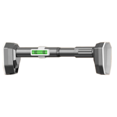 免釘伸縮衣桿 可調長度 堅固耐用 多功能用途 時尚簡約, 灰色