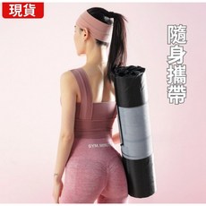 瑜珈墊網袋 防水透氣收納包, 1個, 中號【適用45CM瑜伽柱】
