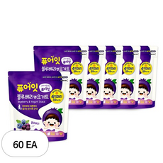 내이브로 퓨어잇 동결건조 요거트 큐브 간식, 16g, 60개