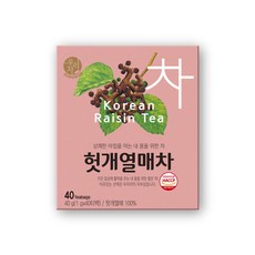 우리차 헛개열매차, 1g, 40개입, 1개 undefined/undefined 반품 최저가 3,050원
