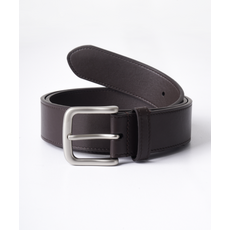 매장정품BUTTON SEOUL 버튼서울 BUTTON 미니멀 스퀘어 레더 벨트 (소가죽다크브라운) BELT4 1795826