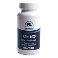 PROGRESSIVE LABORATORIES Pan 10X 膠囊, 1個, 90 件