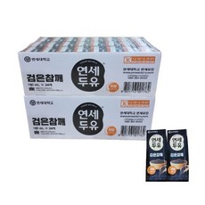 연세두유 검은참깨두유, 48개, 190ml