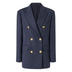 핀코 더블 브레스티드 버튼 클로저 블레이저