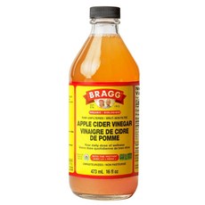 브래그 로우 언필터드 사과 식초, 473ml, 5개