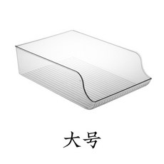 可樂雪碧罐裝滾動式冰箱收納盒 PET易開罐飲料瓶置物抽拉式整理盒, 1個, 大号