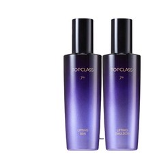 참존 탑클래스 리프팅 듀오 세트 (스킨+에멀젼) 기초세트 트리플콜라겐 펩타이트 단백질, 1세트