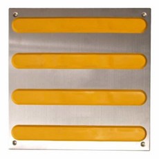 일자형 점자블럭, 1개