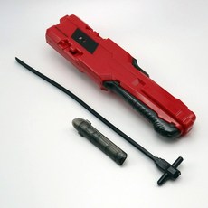 BX UX CX 빅 립코드 런처 회전 장난감용 210023, Flame red launcher