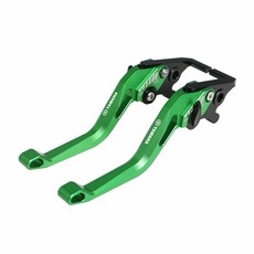 雅馬哈YZF R1 R3 R6 R15/M改裝離合煞車拉桿 可調拉桿 手煞車拉桿 二指省力拉桿 台灣出貨, 綠色