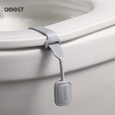 【開發票/統編】馬桶提蓋器 防髒手掀蓋把手 可愛造型廁所配件, 百搭灰【大小可自由調整】