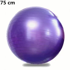 피트니스 스포츠 요가 공 볼라 필라테스 체육관 균형 운동 홈 트레이닝 마사지 Fitball 장비, 12=Purple75cm, 11 Purple75cm