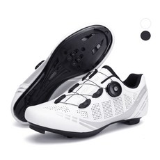 SUB22 자전거 경량 로드용 클릿슈즈 사이클 신발 고급형, 285, 화이트