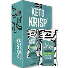 Ketocrisp 黑巧克力杏仁籽鹽, 45g, 12入, 540g