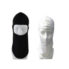모두상회 전면 마스크 자전거안면마스크, 블랙, 1개, 상세표기, 블랙