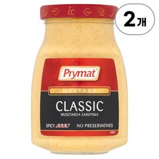 프리마트 사렙스카 머스타드 Prymat Sarepska Mustard 180g, 2개