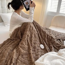 保暖羊羔絨 冷氣機毯披肩蓋毯 事務室午睡毯