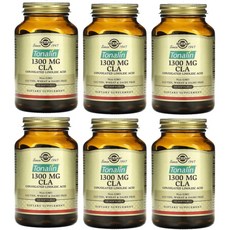 솔가 체지방 분해 토날린 1300 mg CLA 60캡슐 6팩, 60정