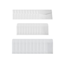 리에스 반투명 카드봉투 10p 사진봉투, 포토카드(8X10)