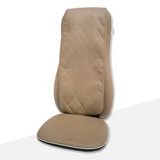 Comefree 按摩舒壓椅墊，溫熱設計多國按摩手法三種模式, 橄欖棕, T1