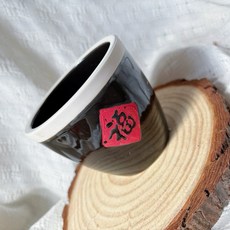 竹編花器（中型）盆花花器 拜年賀禮 花籃材料 過年擺飾, 1個, 福字盆福字盆（約8*10cm)
