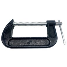 C형 클램프 4인치 105mm G형 목공용, 1개