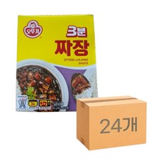 오뚜기 3분 짜장 200g 24개