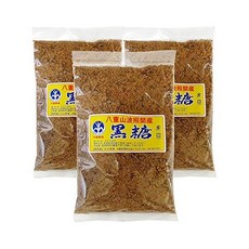 하테루마 오키나와 흑당 흑설탕 분말 300g x 3팩 세트, 3개