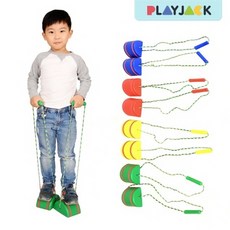 플레이잭 반구걷기 놀이 1세트, (옐로우), 1개