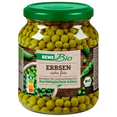 레베 REWE 병조림 친자연 완두콩 230g (병), 1개