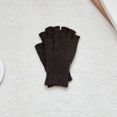 [모던하우스] 핸드폰 사용이 편리한 손가락 뚫린 니트 장갑 그레이 320069