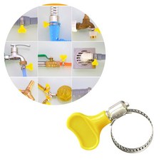 수도꼭지 손잡이 파이프 호스클램프