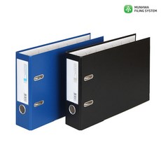 [문화]레버아치바인더 A4(B842-7/흑색/가로형/7cm), 가로형흑색(7CM), 1개