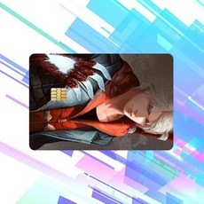 스티커 필름 테이프 스킨신용 카드 직불 카드용 만화 방수, 1개, 10. z7 A. 1set