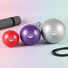 코어 헬스 소프트 웨이트볼 0.5kg 1kg 1.5kg 2개1세트 웨이트볼운동 홈트 근력, 0.5kg(레드)