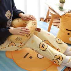 [춘식이 수면바지] 홈웨어 수면잠옷 잠옷바지 겨울잠옷 수면바지 극세사잠옷 극세사수면잠옷 극세사수면바지 캐릭터커플잠옷 커플잠옷바지 여자잠옷바지 남자수면바지