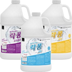 락퐁 욕실 화장실 청소세제 세정제 4Lx3 3가지향 1세트, 3개, 4L
