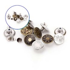 쌍문상회 지금 필요한 간편수선 나사형 OC1228 얇은 바지단추늘리기 집에서수선 안꼬집히는 바지늘리기 셀프수선 단추 청바허리조절 바지수선 31872EA, 선택16 (1228-16)