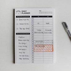 아트박스/갓샵 타임박스 플래너 타임 트래커 A5 일론머스크 계획표, 플랜두씨(그린)