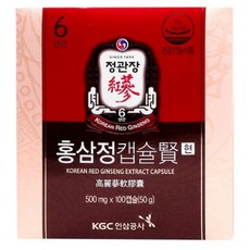 정관장 홍삼정 캡슐 현 100캡슐 X 2개입, 200정, 1개