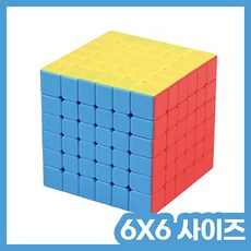 루빅스 마그네틱 666 자석큐브 두뇌개발 선수용 큐브 6X6, 1개 1개