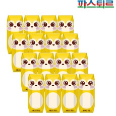 파스퇴르 꼬미루미 바나나 우유, 125ml, 16개