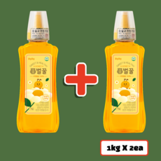 꿀랑꿀랑 사양벌꿀 사양꿀 튜브1kg+1kg, 1kg, 2개