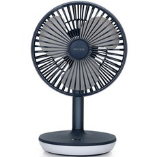 아이리버 저소음 무선 탁상용 회전 선풍기, TF-4000A, 블루그레이 TF-4000A, 블루그레이