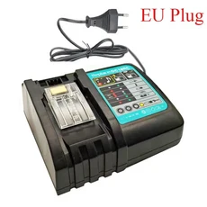 마끼다 호환용 리튬 이온 배터리 충전기 DC18RC 3A 14.4V 공구, 01 EU PLUG